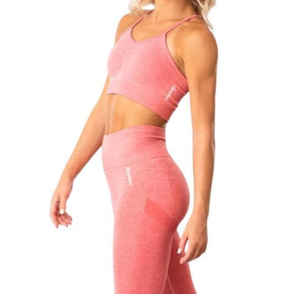 Seamless Sport BH Topp Rosa Gymshout Pink S