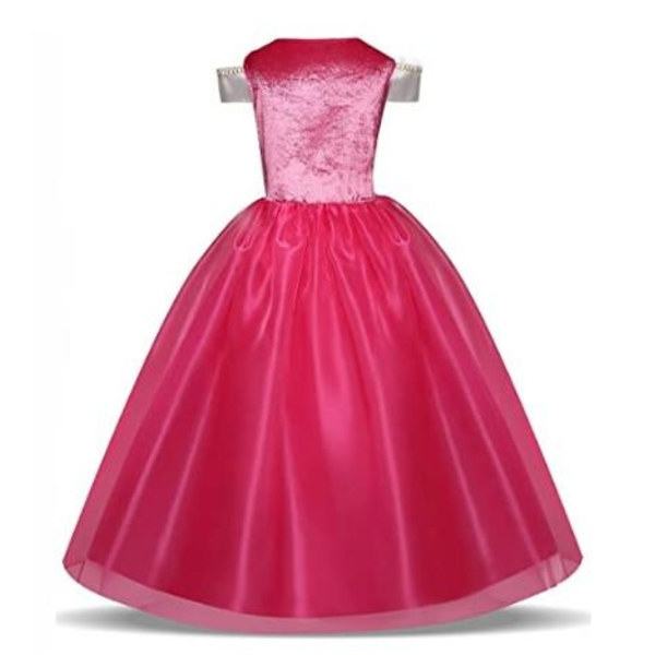 Prinsessklänning Rosa Pink 140