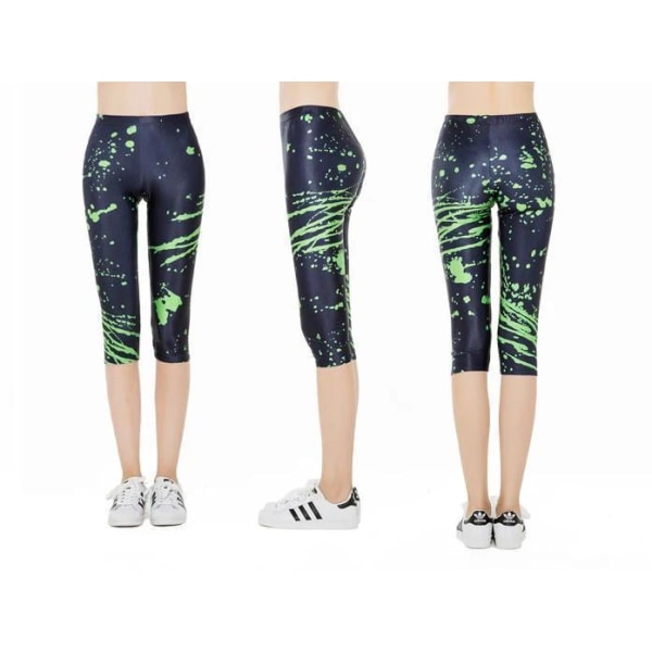 Capri grönfärg Splatter MultiColor M