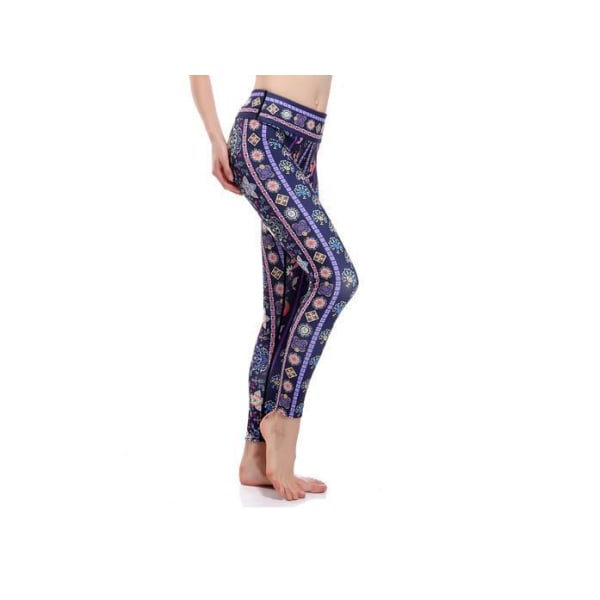Tribal Yoga -leggingsit MultiColor XL