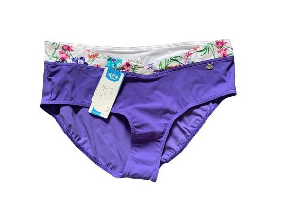 Sloggi Swim Lilac Blossom Midi Bikini Brief Bikinitrosa 42 Lila 42