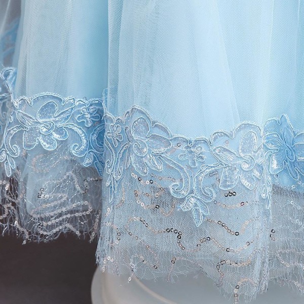 Prinsessamekko Blue Frost Elsa Cinderella Blue 110