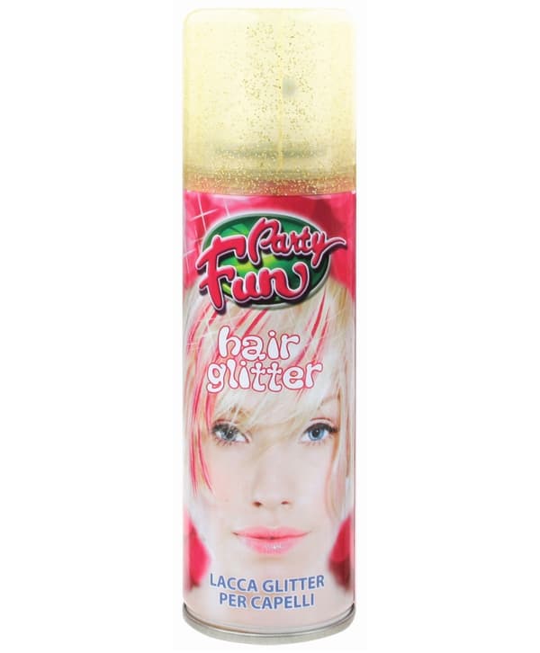 Hårspray Glitter Guldglitter Guld Glitter Guld