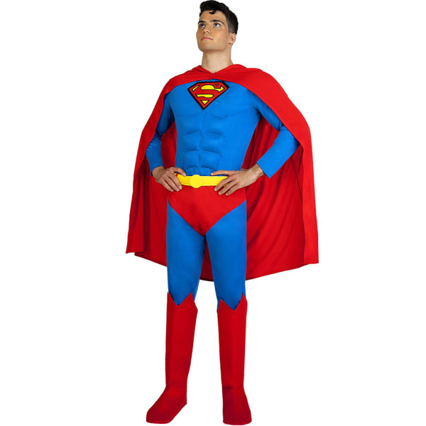 Superman Light and Muscles Masquerade-asussa Multicolor M