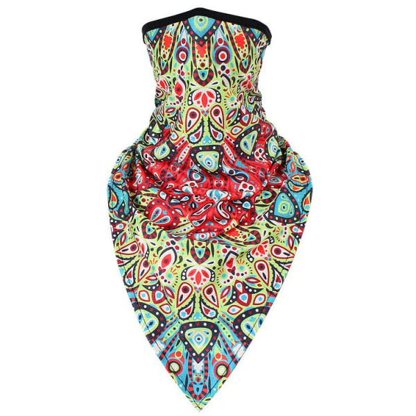 Ansiktsscarf Bandana Baklava Multifunktionsscarfs Tvättbar Multicolor one size