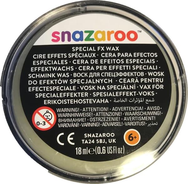 Vax Snarzaroo Special FX wax Transparent one size
