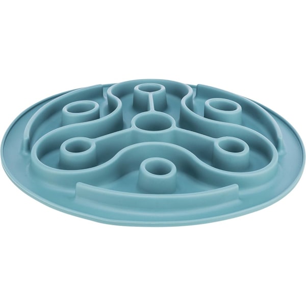 Slow Feed fodermatta, TPE, ø 28 cm, blå Aktivitetsprodukt Turquoise one size