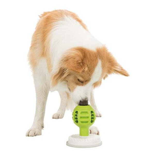 Lick'n'Snack boll, TPE/ABS, ø 8-11 cm Grön one size