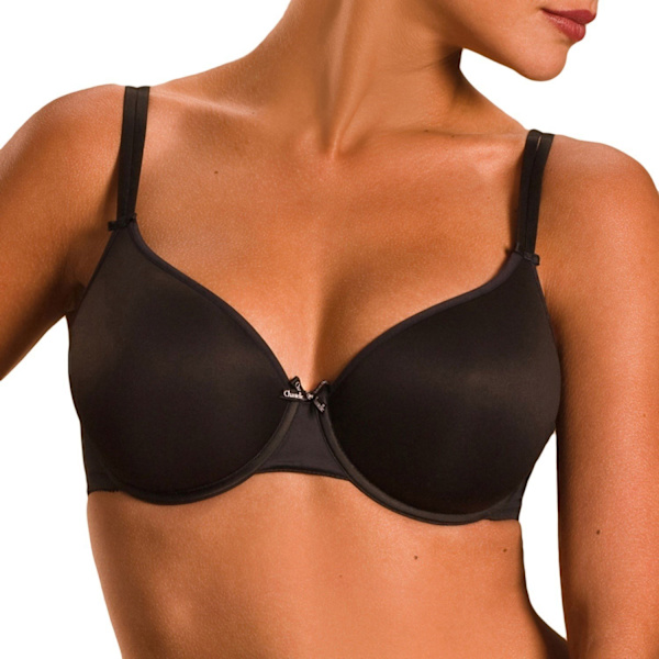 Chantelle Basic Invisible T-shirt Bra Svart D65