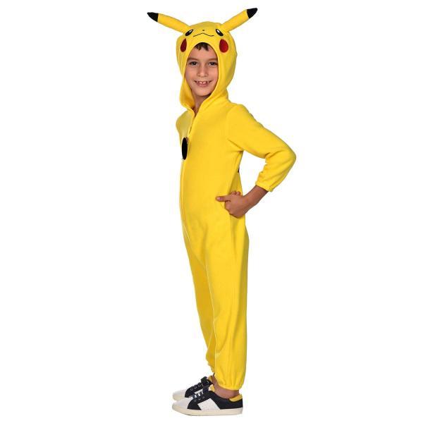 Pokemon Pikachu Thunder Barn Maskeraddräkt Yellow 116