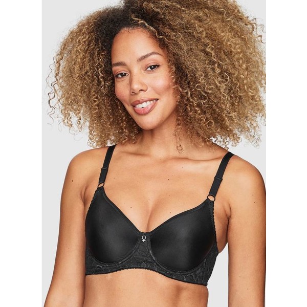 Abecita Iris Bygel-BH Svart Black 65B