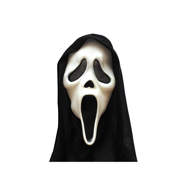 Scream Mask Masquerade Halloween Lisensoitu Black one size