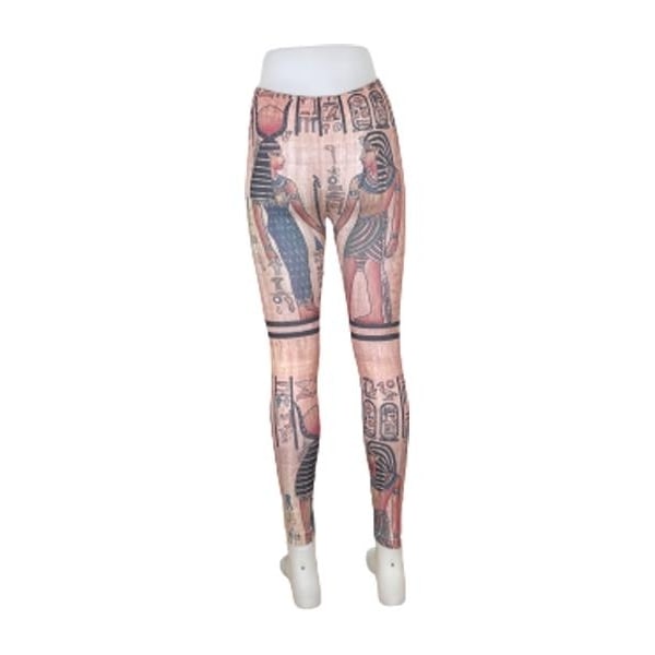 Kuviolliset leggingsit Multicolor one size