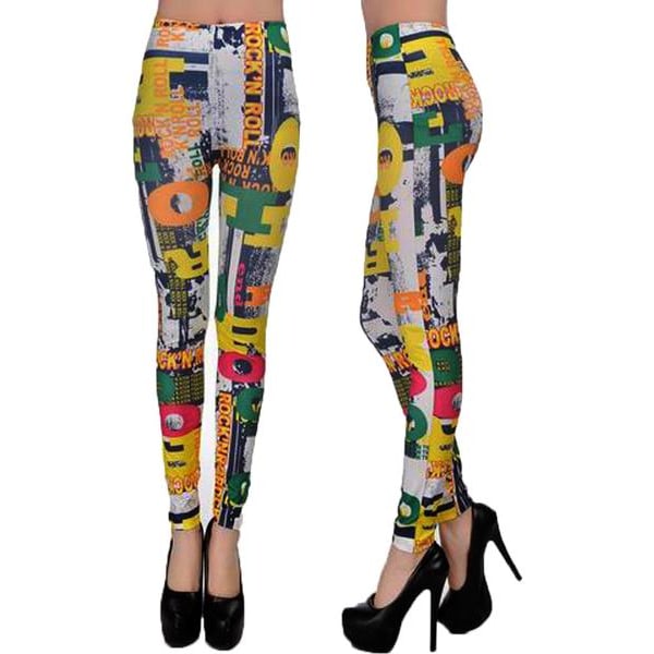 Rock'n Roll Leggings MultiColor one size