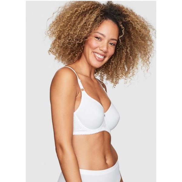 Abecita Iris Underwire Bran White 70B White 70B