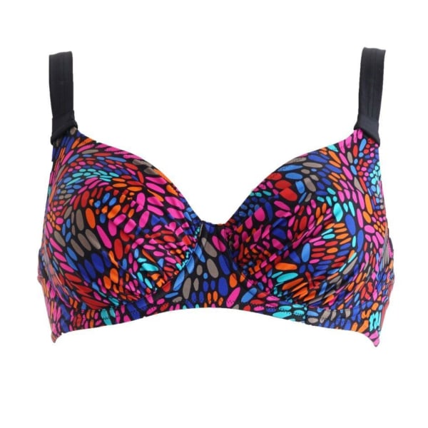 WIKI Capri Pink Fullcup Bikinitopp MultiColor F70