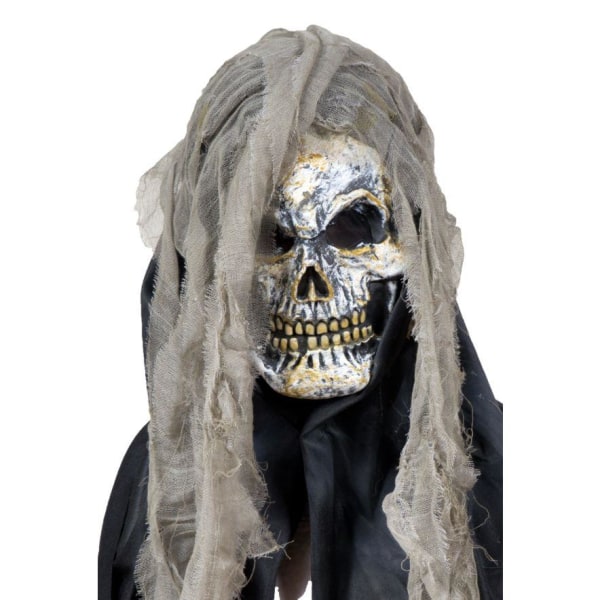 Ghost mask rievuilla 4 erilaista lajiketta Black one size