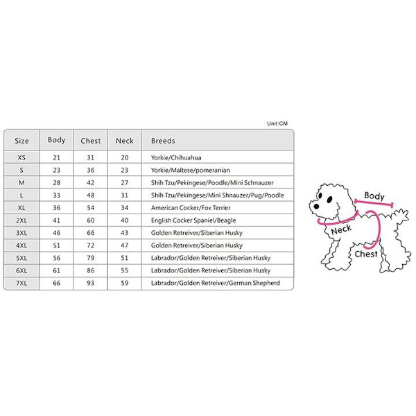 Röd fodrad Hundjacka Large kläder för hunden Röd L