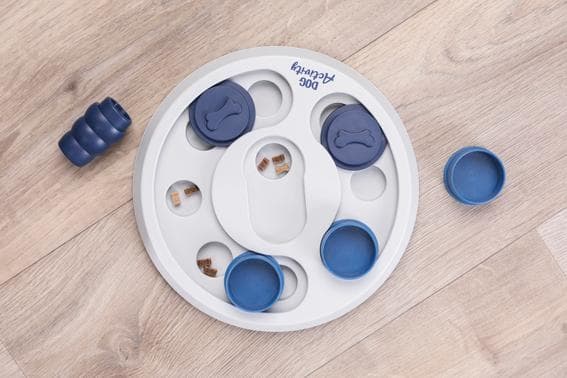 Dog Activity Flip & Fun Nivå 2, ø 23 cm Blå one size