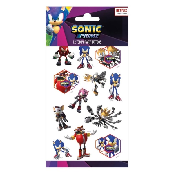 Tatueringar Sonic Multicolor one size