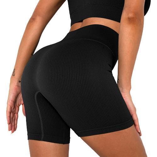 Svarta Biker Shorts Svart L