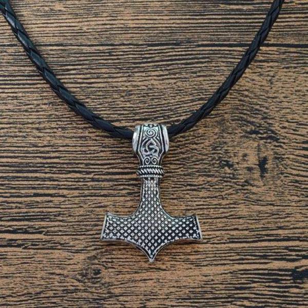 Raytheon Hammer Mjolnir Necklace Halsband Silvergrå one size