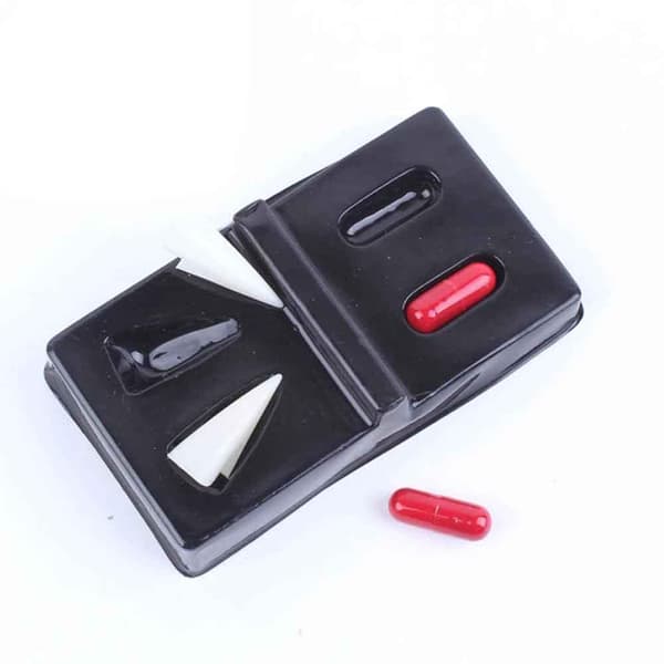 Vampyrtänder 2,6 cm 2-pack med blodampuller Halloween Vit one size
