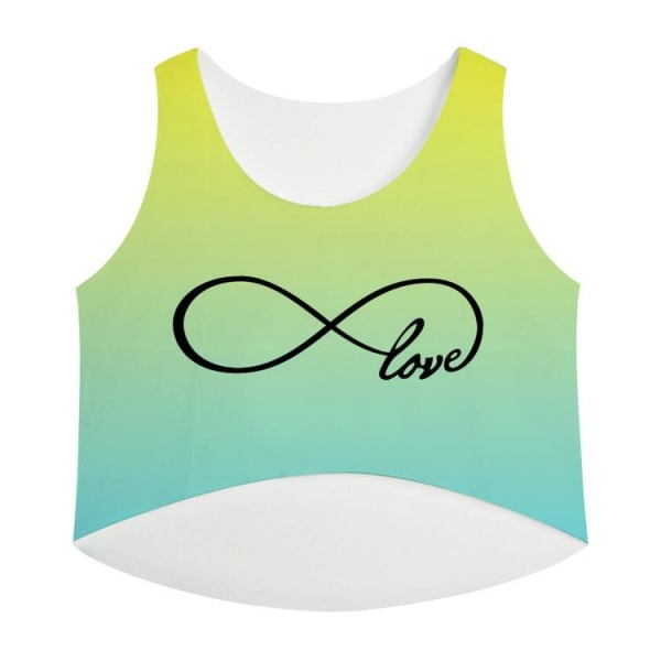 Endless Love Crop Topp MultiColor XL