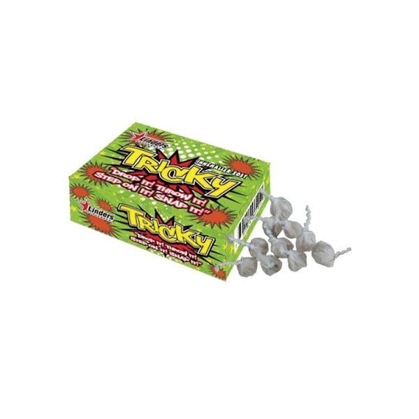 Tricky Kast Smällare Skämtartikel multifärg one size