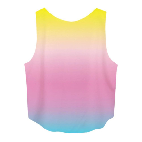Crop topp Never Stop Dreaming MultiColor S