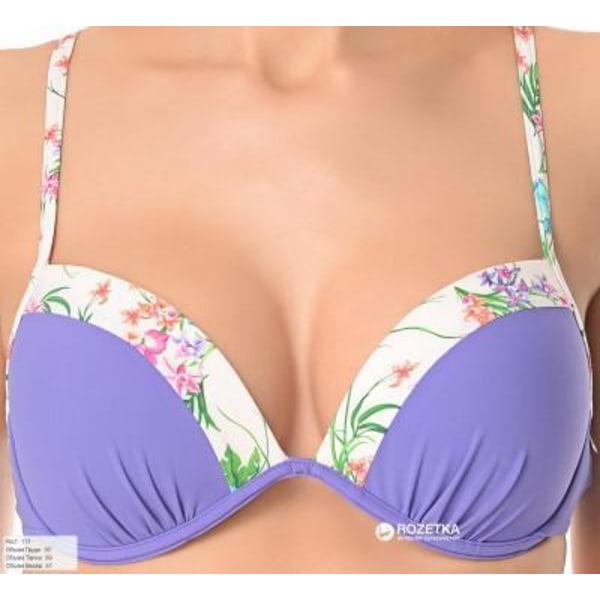 SWIM BH SLOGGI SWIM LILAC BLOSSOM Bikinitop Purple Storlek 70 B = 36 B 