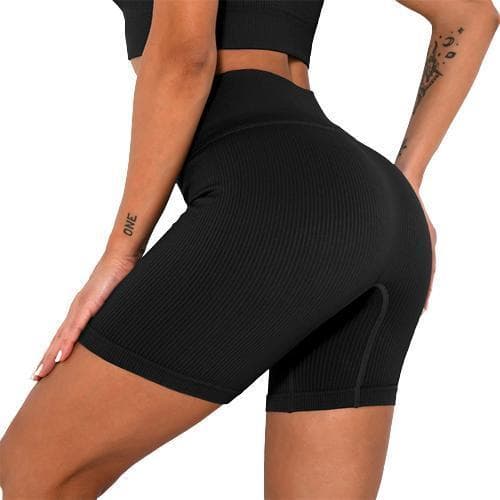Svarta Biker Shorts Svart L