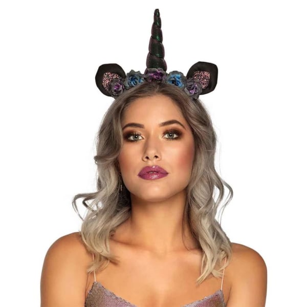 Diadem Dark Unicorn Multicolor one size