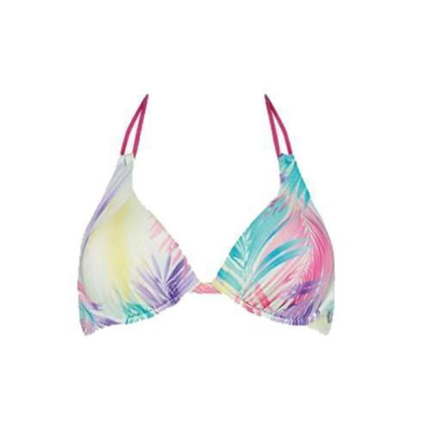 Sloggi BH pink palm Bikinitopp MultiColor Storlek 90 B = 44B