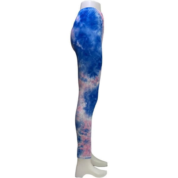 Färgglada Mönstrade Leggings Rosa one size