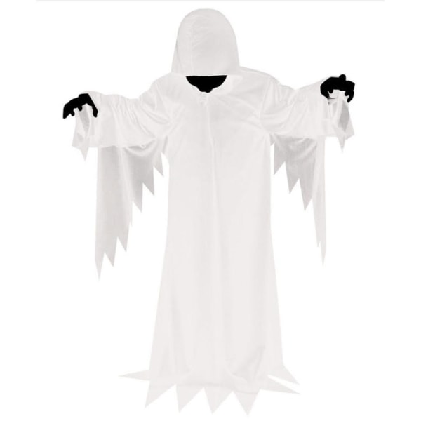 Ghost Angel White Cape Børnekostume Masquerade White 128