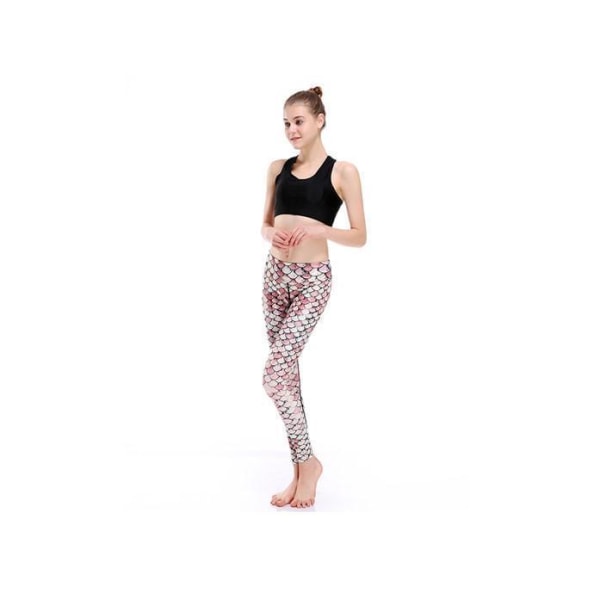 Mermaid Yoga Leggings MultiColor XL