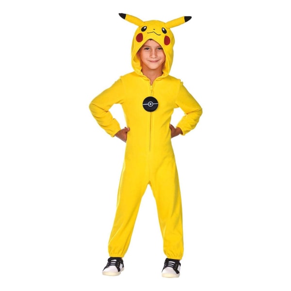 Pokemon Pikachu Thunder fancy kjole til børn Yellow 116