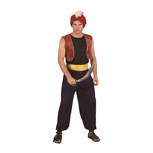Bandit Sultan Maskeraddräkt Vuxen multifärg one size