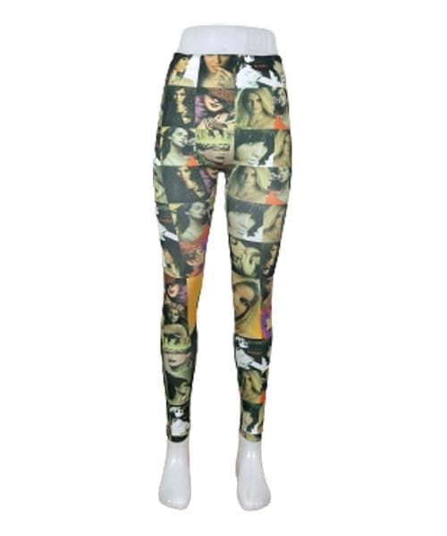 Sömlösa Mönstrade Leggings 3-pack multifärg one size
