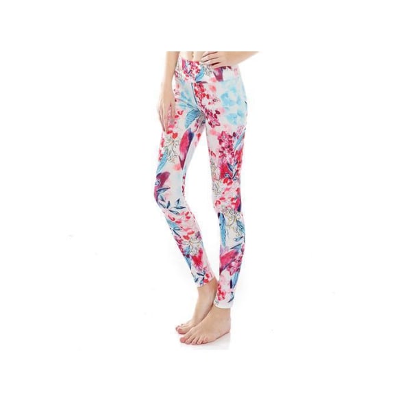 Cherry Blossom Yoga Leggings MultiColor XL