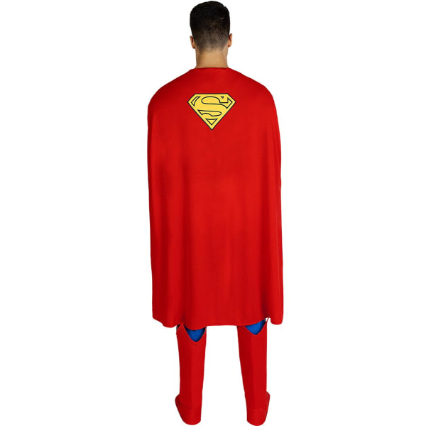Superman med Ljus och Muskler Maskeraddräkt Multicolor M