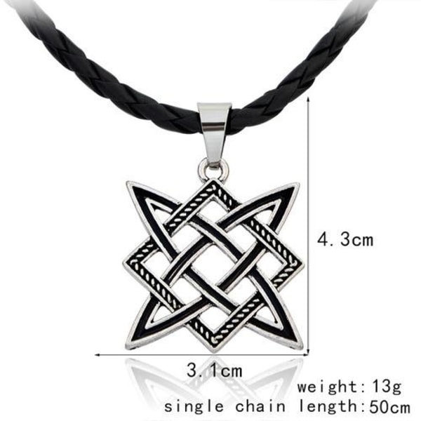 Pirat Viking Halsband Bronze one size