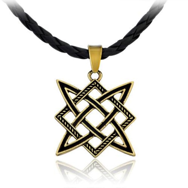 Pirat Viking Halsband Bronze one size