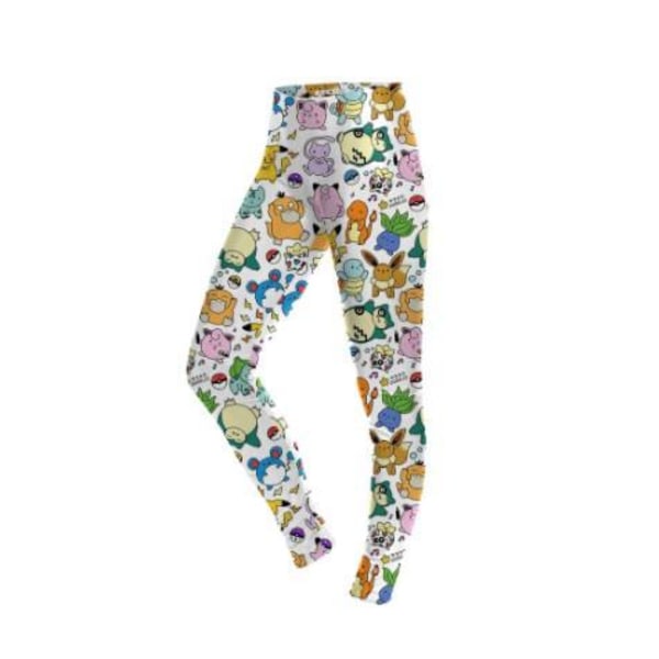 Kuviolliset harjoitusleggingsit MultiColor S