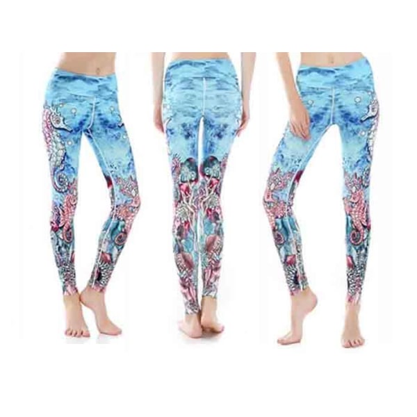 Sjöhäst Yoga Leggings MultiColor XL