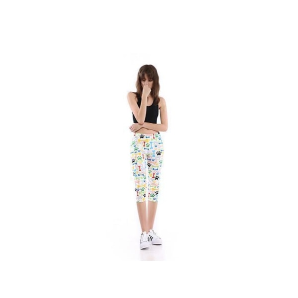Woof Capri Leggings Multicolor M
