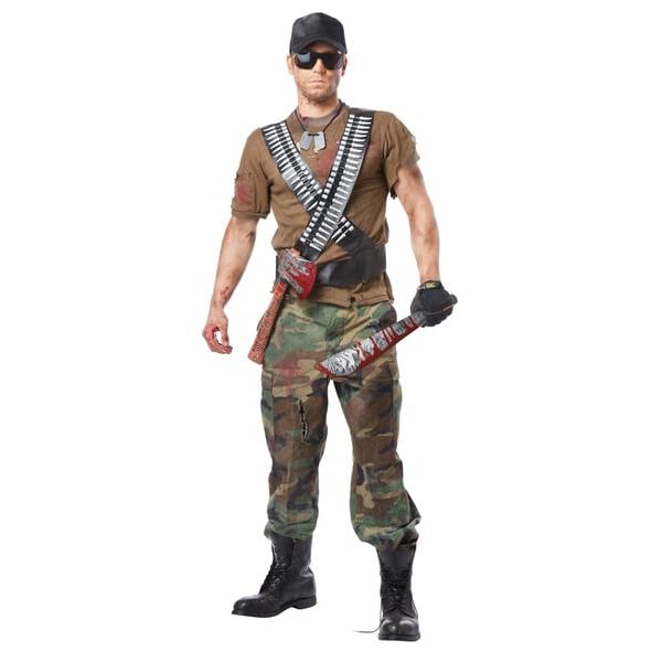 Zombiejägarkit  Halloween multifärg one size