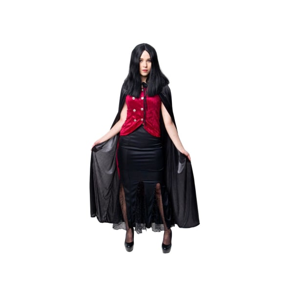 Vampyra Maskeraddräkt Halloween Svart one size