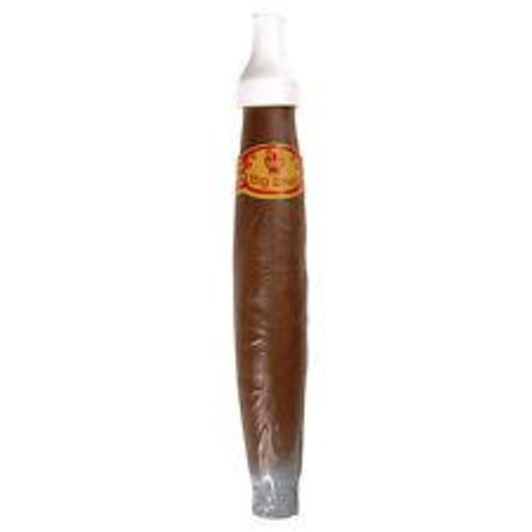 Jumbo Cigarr Fake Skämt Maskerad Brun one size